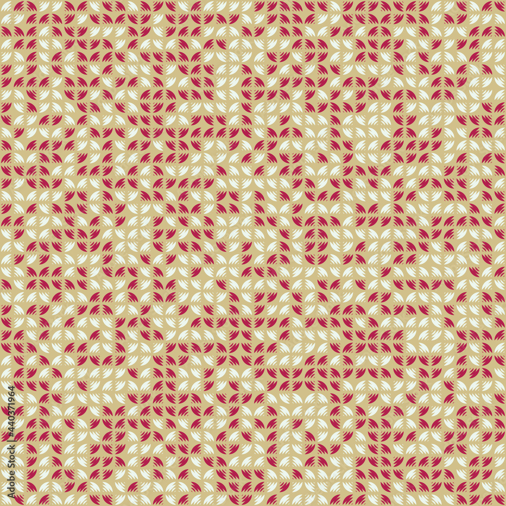 Fototapeta premium Abstract Geometric Pattern generative computational art illustration