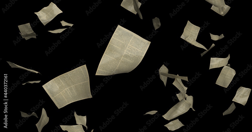 Book Pages Falling Stock Image Stock Photo Adobe Stock