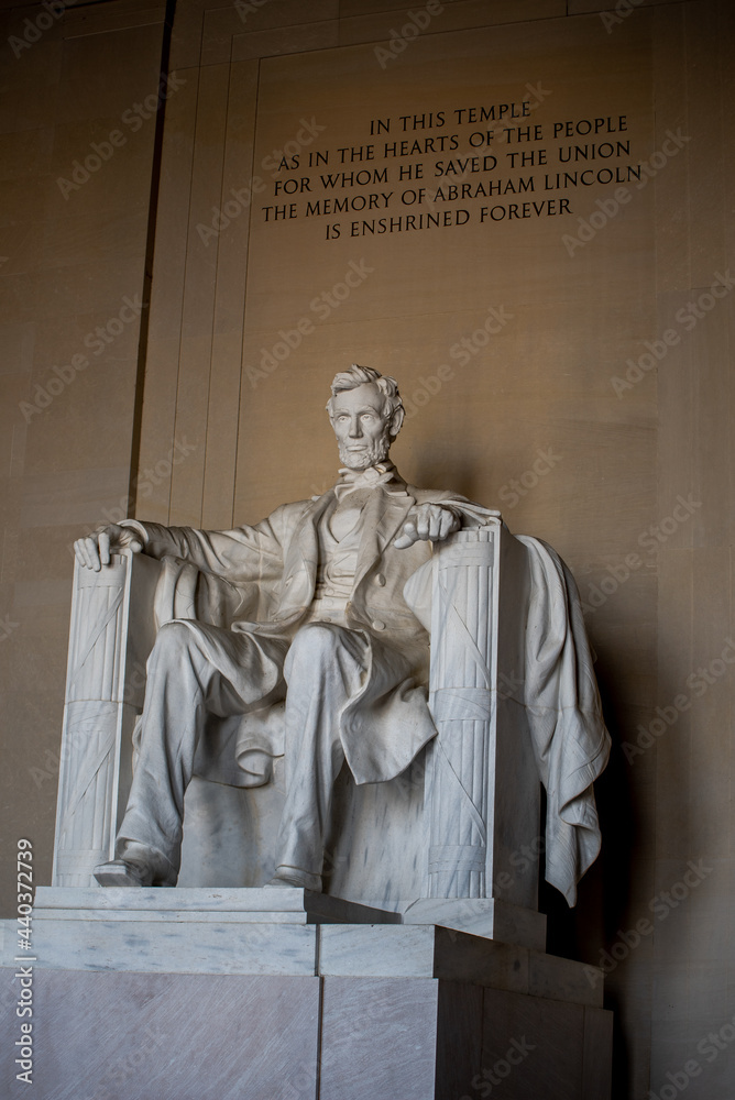 Abraham Lincoln Memorial in Washington DC