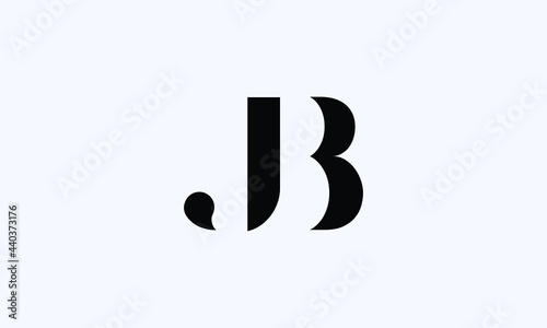 JB and BJ or B and J Abstract Letter Mark Logo Template for Business