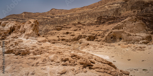 Desert Landscape in Timna, Israel