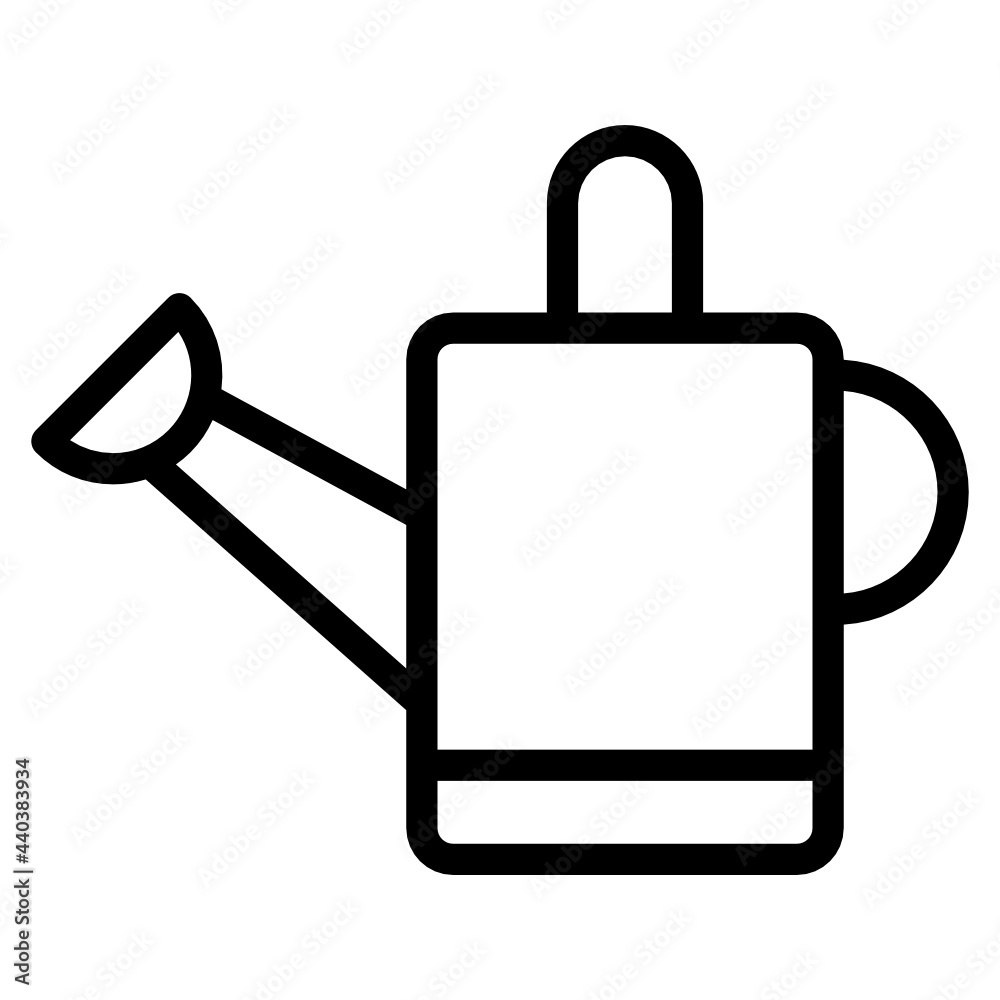 Obraz premium Watering Can line icon