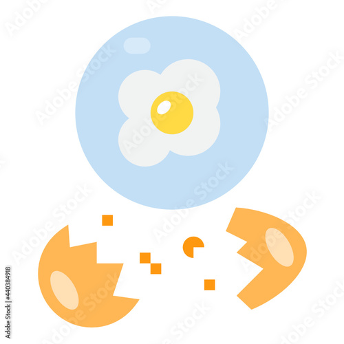 Egg flat icon