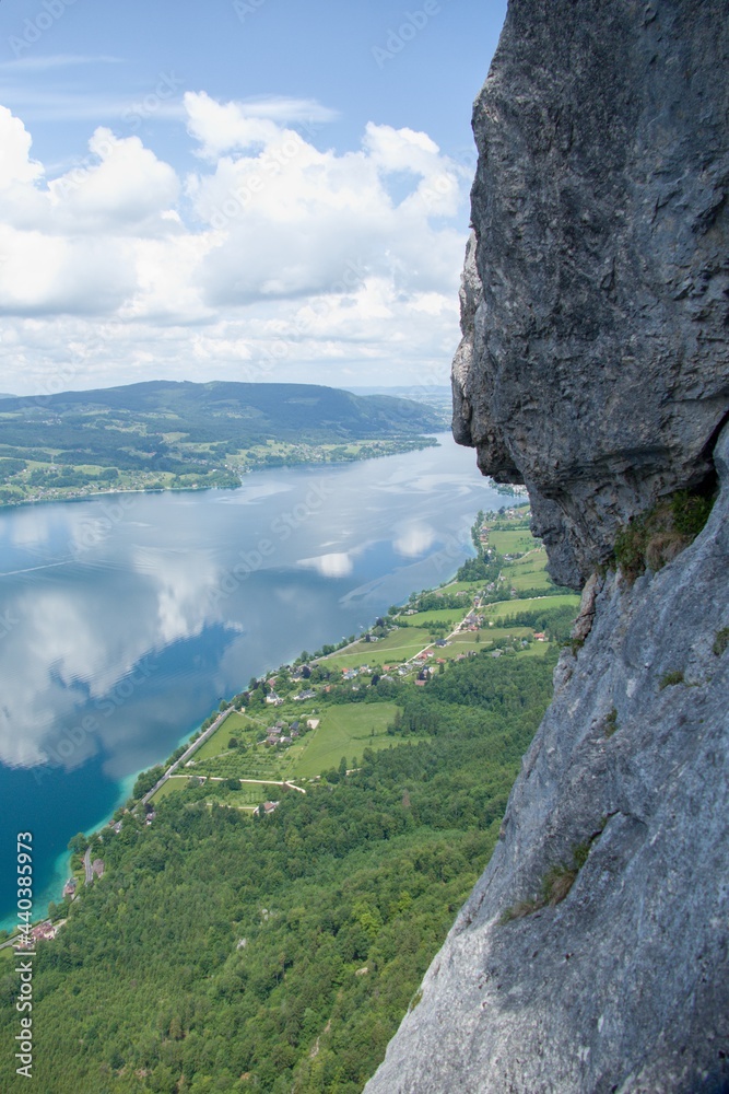 beautiful summer nature in austrian alps