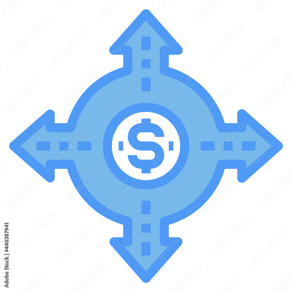moving blue line icon moving blue line icon