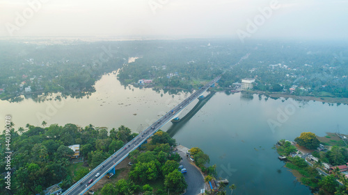 aerial view of kochi city
 photo