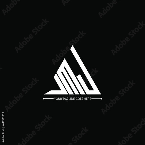 jmj letter logo creative design. jmj unique design photo