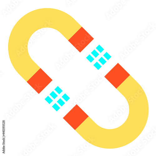 magnet flat icon