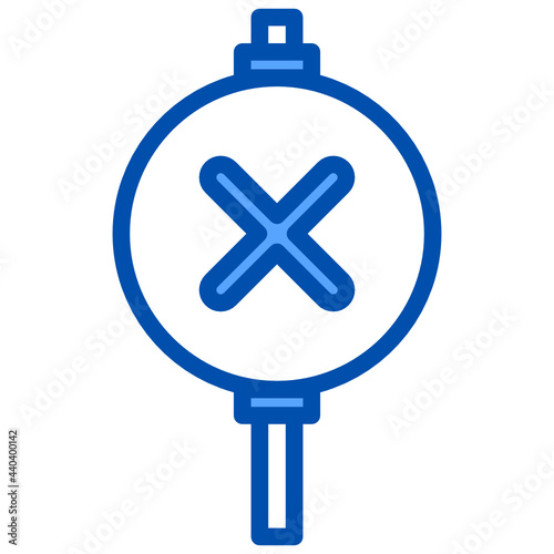 Love blue style icon