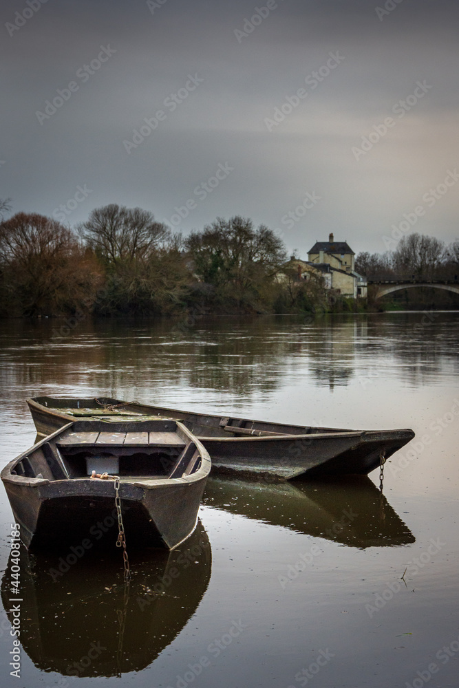 fin de soirée à Chinon