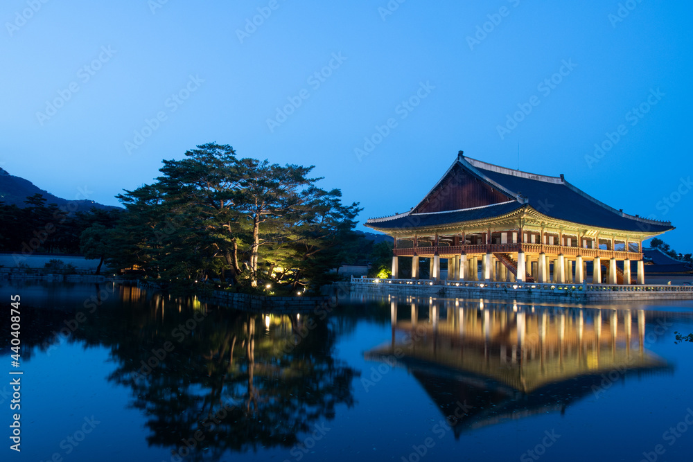Naklejka premium Kyungbok Palace, Korea
