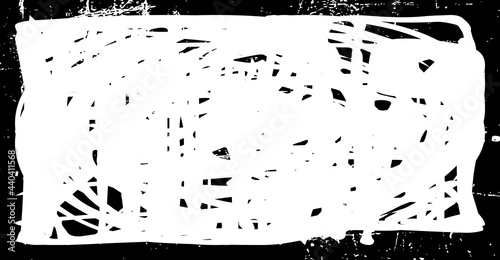Dirty grunge background. The monochrome texture is old. Vintage worn pattern. The surface is covered with scratches