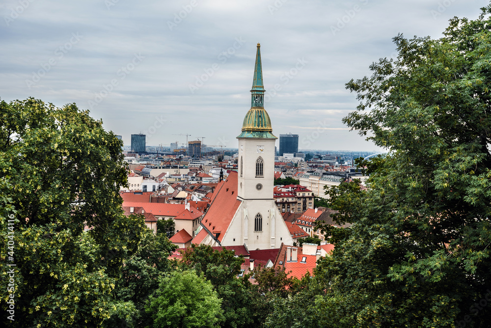 Bratislava Castle Overlooking Old Town Bratislava Castle Overlooking Old Town