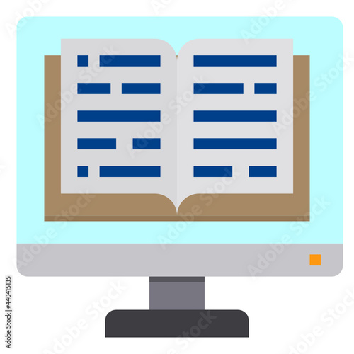 ebook flat icon