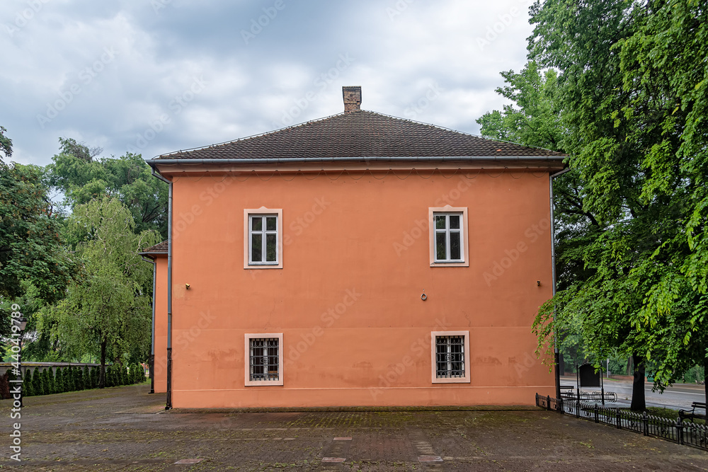 Backa Topola, Serbia - June 06, 2021: The castle Backa Topola, Serbia - June 06, 2021: The castle