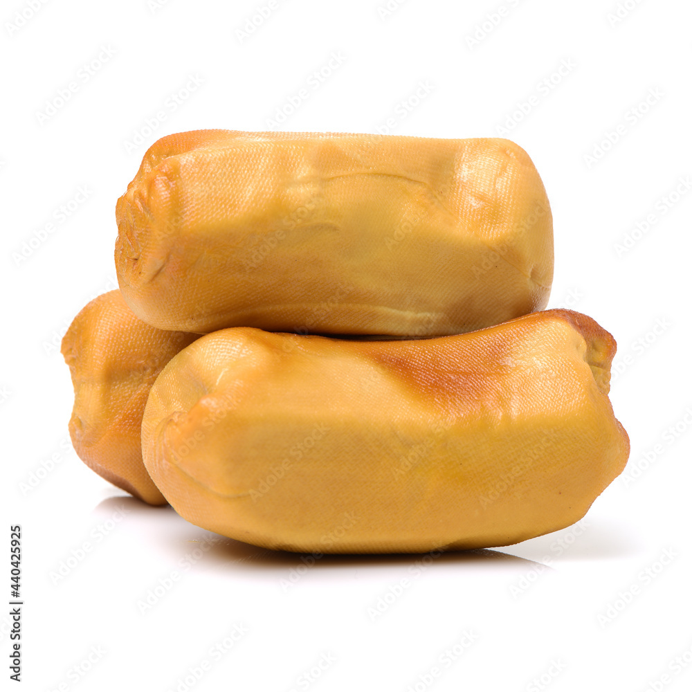 Vegetarian chicken on white background