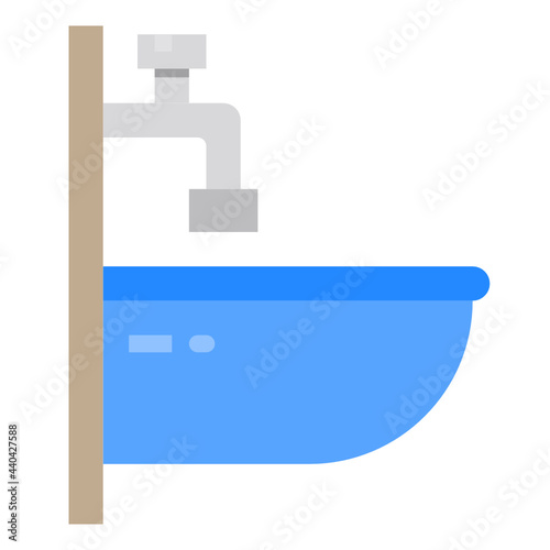 sink flat icon