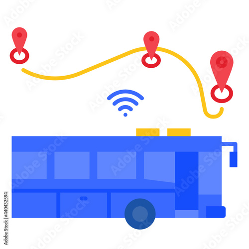 transportation Internet of things icon
