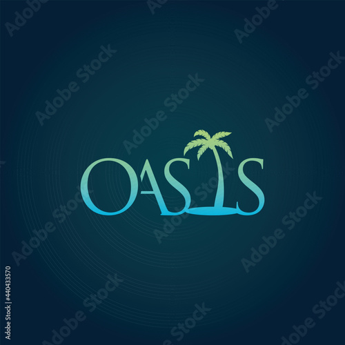 Oasis Logo Vector