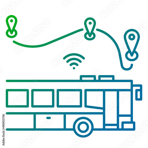 transportation Internet of things icon