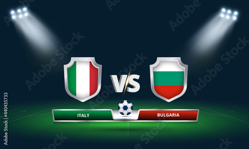Fifa world cup Qualifier 2022 Italy vs Bulgaria Football Match