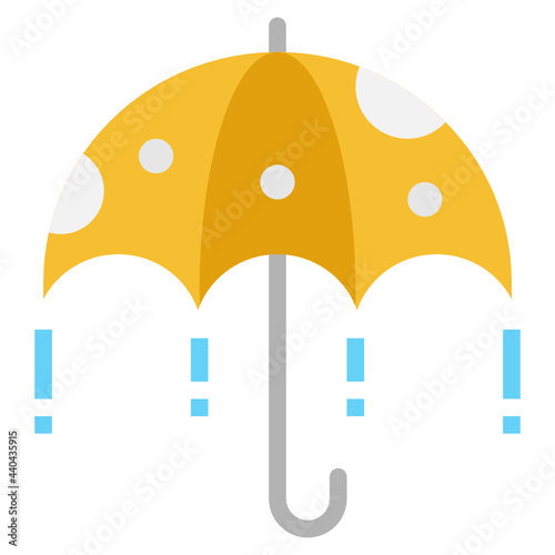 umbrella flat icon