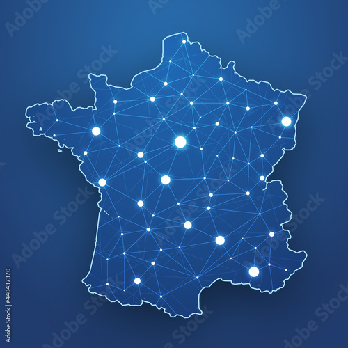 France map network