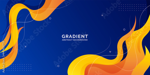Gradient Abstract Background, Blue Abstract Backgrounds