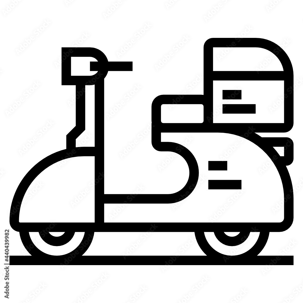 food delivery line icon food delivery line icon