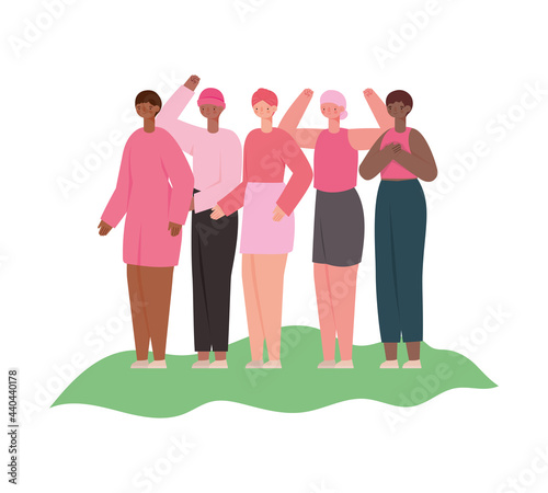 survivor females group