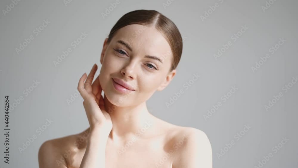 Beauty woman face healthy skin natural make up healthy beautiful female Beauty woman face healthy skin natural make up healthy beautiful female