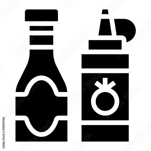 ketchup glyph icon