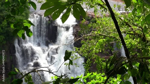 Iguazu Falls, biggest waterfall on border of Argentina and Brazil
 photo