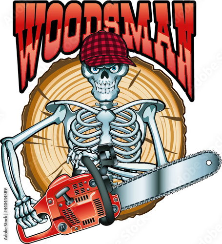 lumberjack skeleton