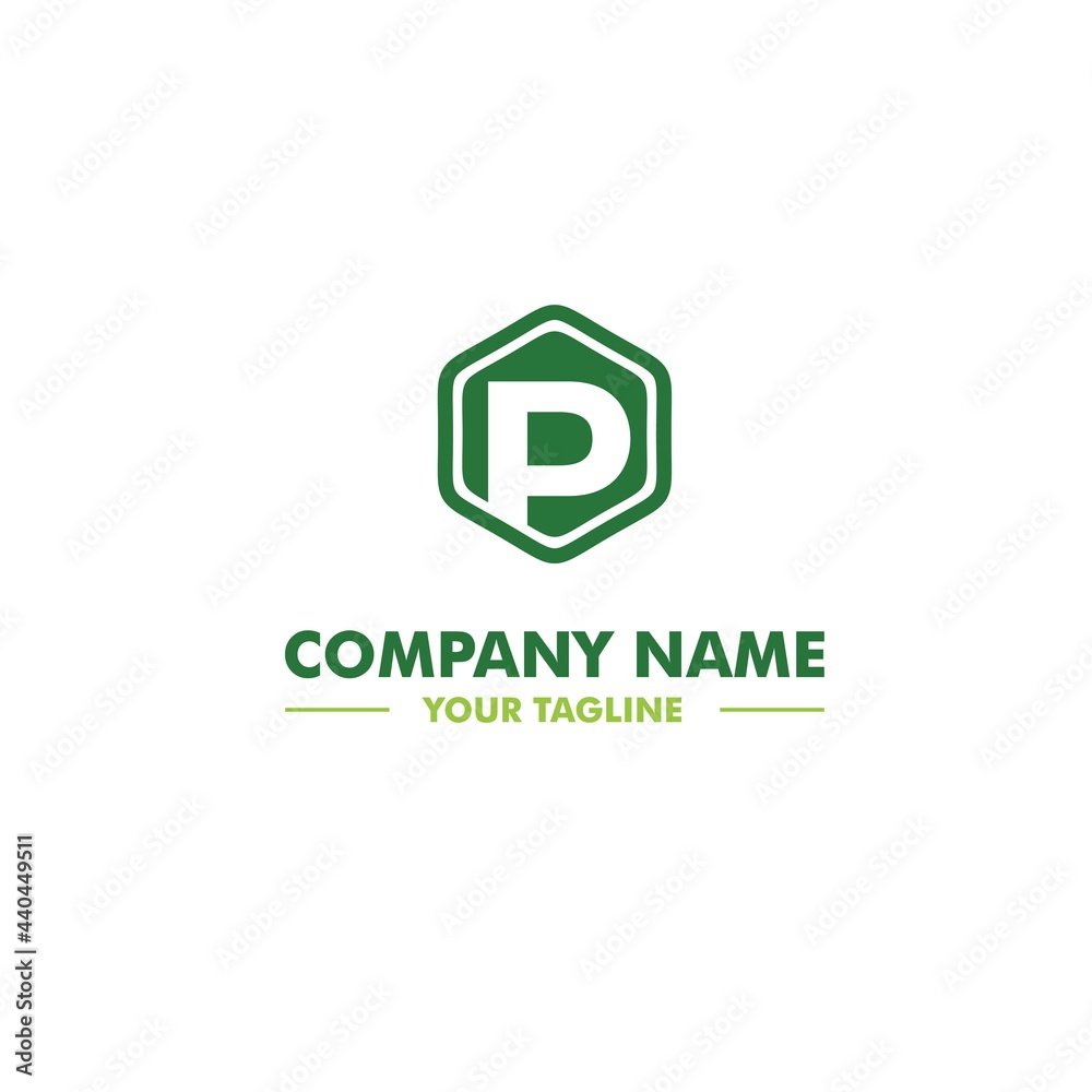 P Hexagonal Logo P Hexagonal Logo