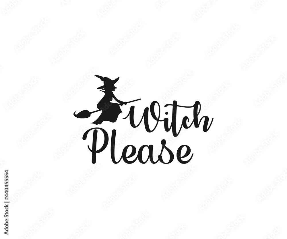 Witch please. Crystals SVG File, Witch svg, crystal ball svg, Halloween