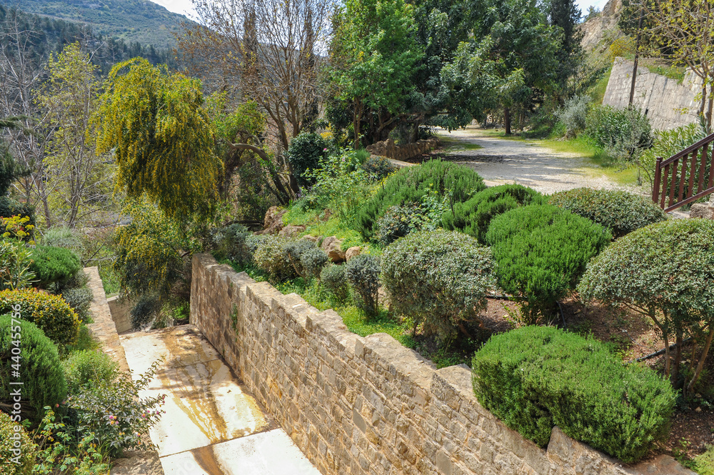 In the Troodos Mountains, in 1170, the monk Neophyte founded a monastery in the cave of Enclistra. After centuries of ruin and abandonment, the monastery was rebuilt and became a holy place in Cyprus In the Troodos Mountains, in 1170, the monk Neophyte founded a monastery in the cave of Enclistra. After centuries of ruin and abandonment, the monastery was rebuilt and became a holy place in Cyprus