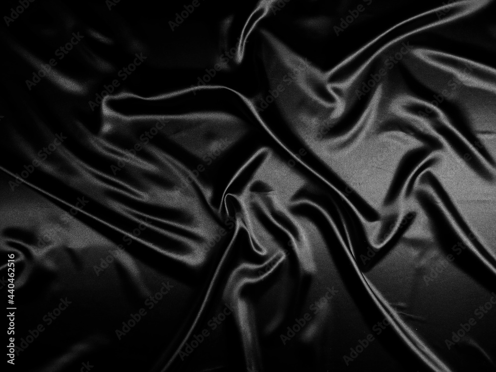 Obraz premium Black cloth texture background