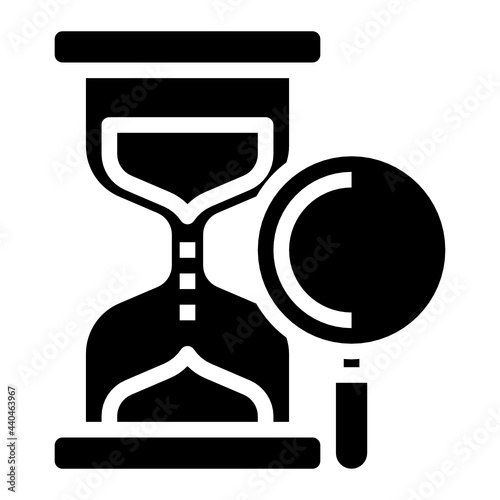 timer glyph icon