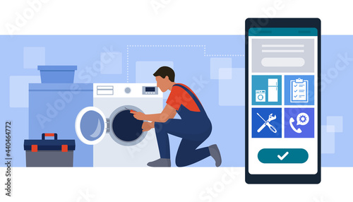 Book a repairman online