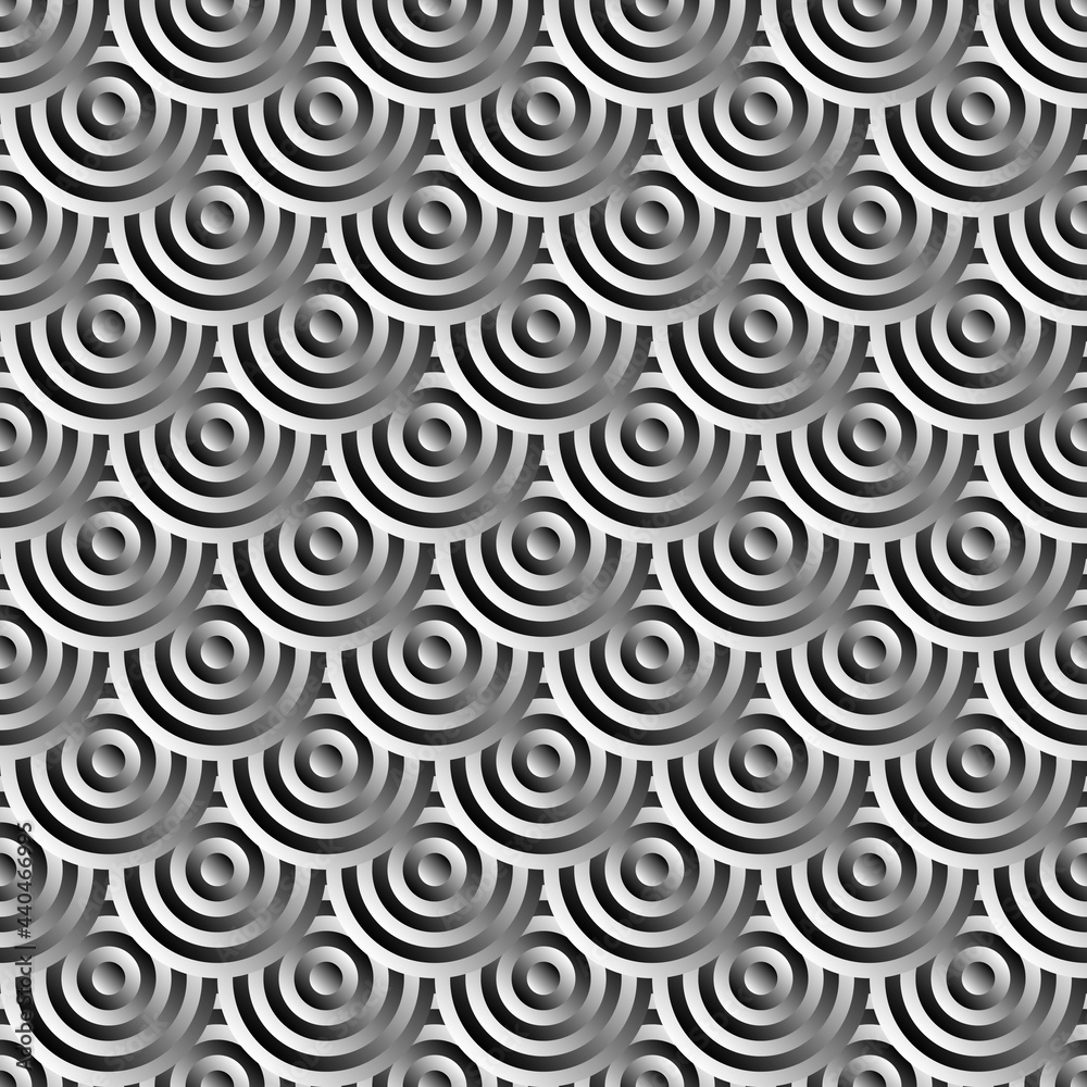 background with circle shapes, seamless pattern