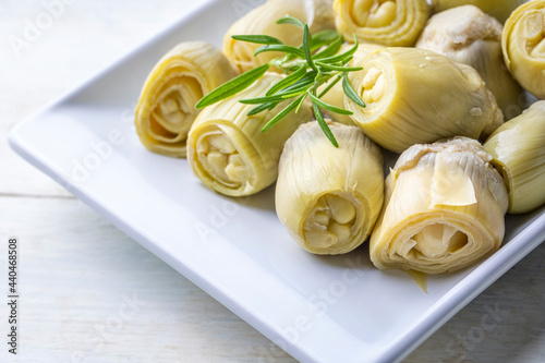 Pickled Artichoke Hearts wi...