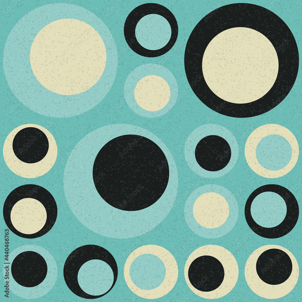 Abstract Geometric Pattern generative computational art illustration