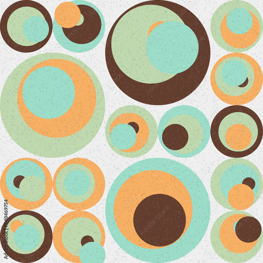 Abstract Geometric Pattern generative computational art illustration