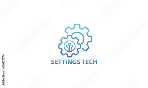 setting and repair logo and icon