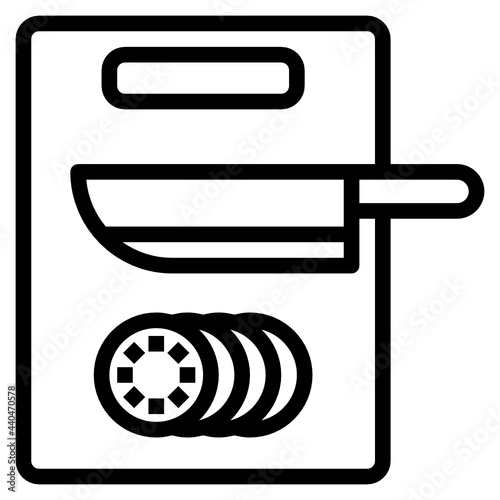 chop line icon