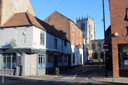 Ladygate, looking towards St Mary's Church, Beverley.
