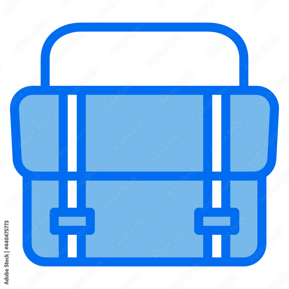 lady bag blue line icon lady bag blue line icon