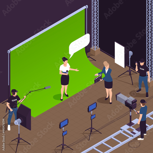 TV Show Industry Illustration