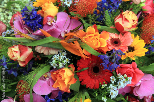 Fototapeta Naklejka Na Ścianę i Meble -  Colorful wedding flowers